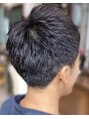 ヘアーリゾートエヌスタイル Hair Resort n-style スーツ・カジュアルな装いにも合うさっぱりとしたスタイルです!
