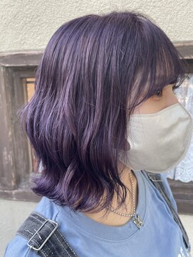 ルプラ ガーデン(le-pla garden) ダブルカラー#ラベンダーベージュ#ケアブリーチ#ダブルカラー