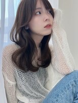 ソヨン 栄2号店(SOYON)&nbsp;ブリーチなしベージュシアカラーオリーブベージュレイヤーカット