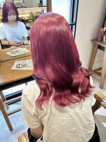 ラビスモア(Lovis moa)&nbsp;切りっぱなしボブ/ピンクブラウン/エアリーロング/美髪のススメ