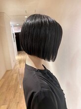 モッズ ヘア 銀座店(mod's hair) ボブ（小顔骨格矯正所ショートダブルカラーバレイヤージュ）