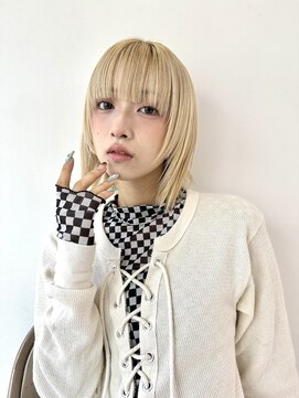シーバイラヴィズム けやき通り2号店(Sea by LUVISM) 顔周りレイヤーボブ