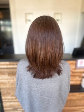 ヴァン カウンシル 王子(VAN COUNCIL) 大人かわいいくびレイヤー 春のうる艶ケアカラー 髪質改善#2