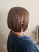 ハイトーンカラー　ミルクティーベージュ