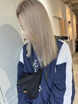 スイヘアデザイン 久留米(suii.. hair design) ホワイトベージュ/ブリーチ/ハイトーン/NOBU
