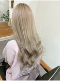 【ブロンドロングヘア】