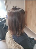 切りっぱなしボブ