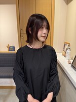 スムーク(smuk)&nbsp;【smuk/岩澤美紅】レイヤーボブ/赤髪/レッドブラウン/レイヤー