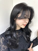 ヴィオットバイサロン(Viot by Salon)&nbsp;小顔レイヤーカットミニウルフデジタルパーマチェリーブラウン