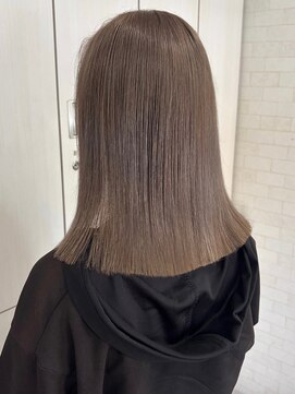 シェミール(CHEMIR) ミルクティーグレージュ【ケアブリーチ/髪質改善】