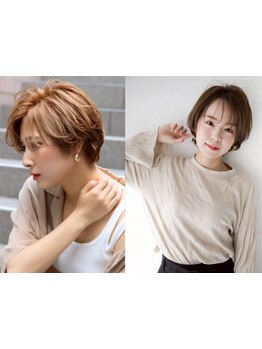 《地下鉄中津駅/阪急中津駅徒歩5分》美フォルムショートは経験豊富なスタイリストにおまかせ！