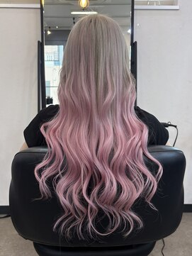 デスト 大宮(DEST) シールエクステ/ピンク/グラデーション風