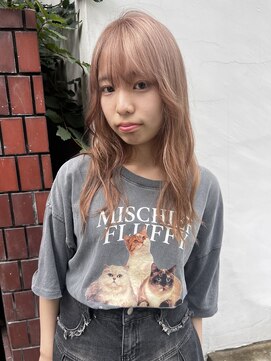 アミュレ(Amule) ダブルカラー、ブリーチ、ベーシック、レイヤーカット