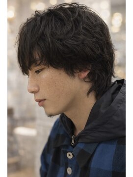 にもう シャドウパーマ/襟足パーマ/シースルー/緩め