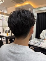 アルメリア 池袋(Arumeria)&nbsp;無造作パーマピンパーマニュアンスパーマメンズショート20代30代