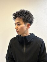 ノブレス ノアール(NOBLESSE NOIR) スパイキーショート/ピンパーマ
