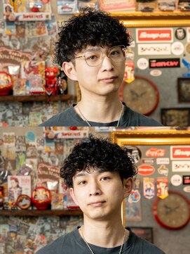 マーリィズバーバー 本店(MARLEY'S BAR BER) 波巻きパーマ