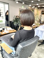 バトー バイ トリコ 船橋北口店(BATEAU by tricot) 大人ボブ×透明感ブラウン