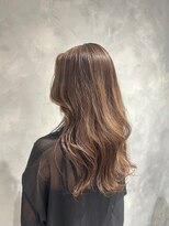 アース 常盤平店(HAIR & MAKE EARTH)&nbsp;【茶髪×ゆる巻き】柔らかな透明感で魅せる大人可愛いスタイル♪