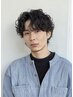【平日限定】メンズデザインカット+ニュアンスムーブパーマ+眉カット