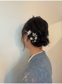 ふわふわお呼ばれヘアアレンジ♪