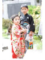 オーバーキャプテンネイキッド(OVER CAPTAIN NAKED)&nbsp;2016七五三ロケーション撮影プラン(５歳&３歳） vol.02