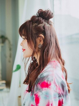 プロデュース 相模原店(Produce) お団子ハーフアップスタイル