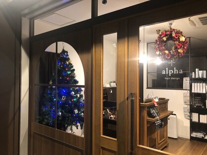 アルファ ヘアー デザイン(alpha hair design)の写真