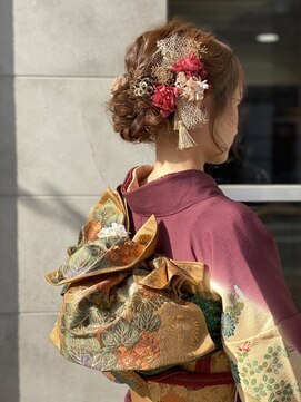 美容室さかもと 本店 成人式セット