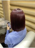【イルミナカラー】うるツヤ深めのサマーピンク