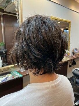 ビゼン 東伏見本店(hair make BIZEN) メンズミディアムパーマ