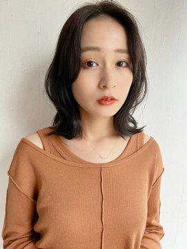 ベイルーム(BAYROOM by HONEY omotesando) 【BAYROOM】ヨシンモリくびれミディ×グレーアッシュ