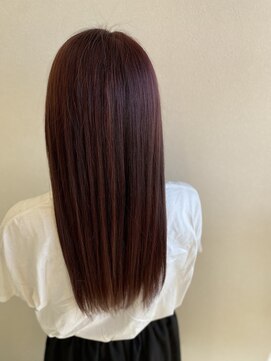 ラッキーカラー(Lucky Color by SREAC) アディクシーカラー　パープルガーネット×レッド