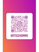 アーティスオム(Artice HOMME) インスタ グラム