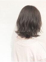 シアー(sheer) 《sheer/氏家》＃ふんわりウルフ＃ラベンダーベージュ