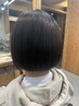 <期間限定♪>酸性髪質改善縮毛矯正+カット+トリートメント　¥28600>>¥22000