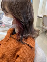 アンソル 戸田店(N'SOL) ピンクインナーカラー