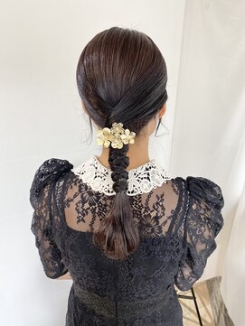 プラグ バイ ネオリーブ(plug by neolive) グレージュカラー×髪質改善 [髪質改善/縮毛矯正]韓国K