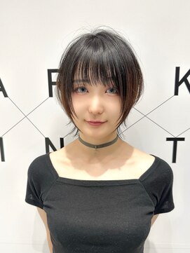 ハルキミナト ジャパン ヨコハマ(HARUKI MINATO japan YOKOHAMA) オシャレ女子ショートウルフ20代30代40代50代ウルフカット