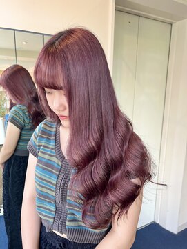 ダブル アンダーバー サロン(W_SALON) 【W_SALON 河原町】グラマラスピンク/髪質改善