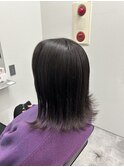 切りっぱなしボブ/美髪[鎌取/鎌取駅］