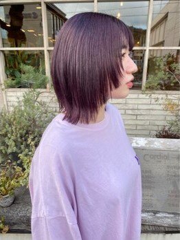 コーディアルヘア 白川本店(Cordial hair)の写真/顔周りのカットはお任せください！骨格・毛流れ・髪質を見極めて、あなただけのオーダーメイドカット♪