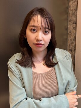 ゼンコー キチジョウジ(ZENKO KICHIJOJI) 【小顔ヘア】くびれヘア×顔まわりレイヤー