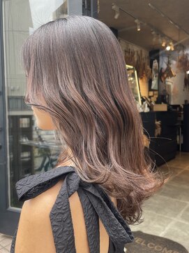 オルソーヘアー(orso hair) orso hair x レイヤーほんのりオレンジブラウン