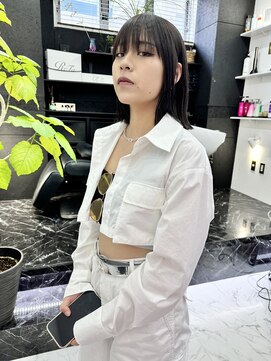 チュダック(ChuDuck) 韓国風《ボブ》ハイトーン/ケアブリーチ/ダブルカラー