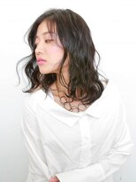 デビュー 沖縄泡瀬店(Debut)&nbsp;前髪/アンブレラカラー/こなれミディ/イメチェン/ウェーブパーマ