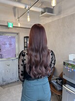 アジールヘア 東上野店(agir hair)&nbsp;10代20代30代ダブルカラーカシスカラー透明感カラー【上野】