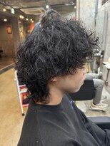 カーニー 上野(kearny)&nbsp;波巻きスパイラルパーマツイストスパイラルパーママッシュウルフ