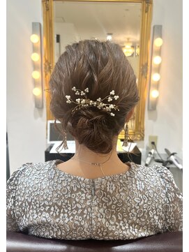 コワファースト  させぼ五番街店(COIFF1RST) ゆるふわシニヨン