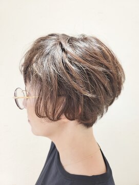 松本平太郎美容室 国立店 グラデーションボブ×ボディパーマ×イノアカラー×ハイライト